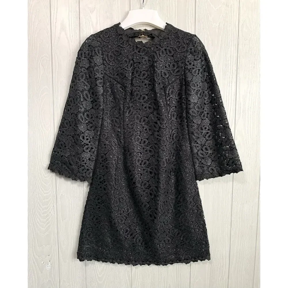 Kate Spade Quinn Black Lace All That Glitters Size 0 NWT